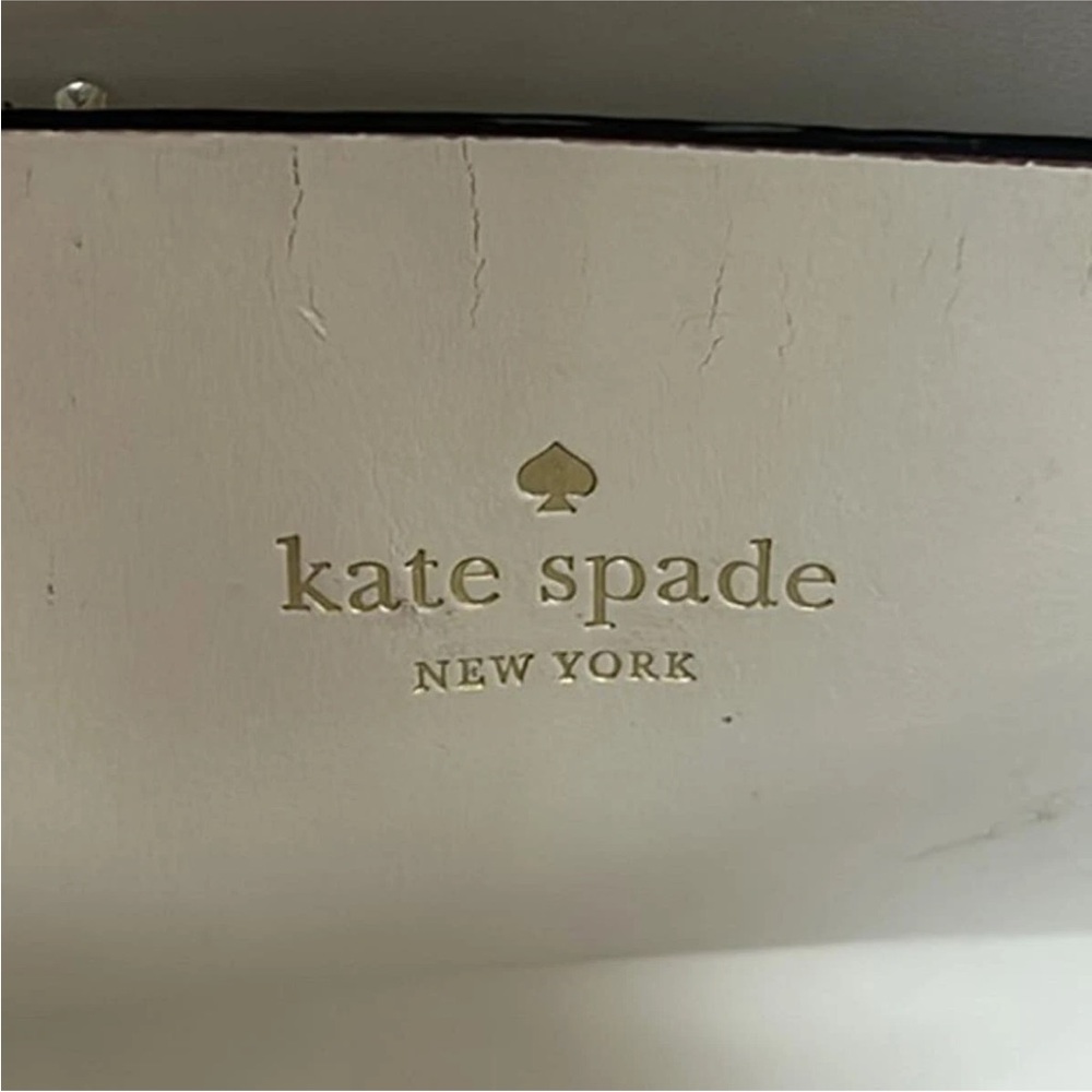 Kate Spade Elizabeth Faye Mint Splash Tote with Cross Body Shoulder Strap - Picture 12 of 14